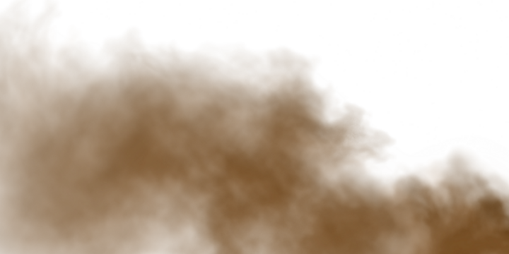 This is a highquality, transparent PNG overlay featuring smoke and dust, perfect for creating stunning photo effects