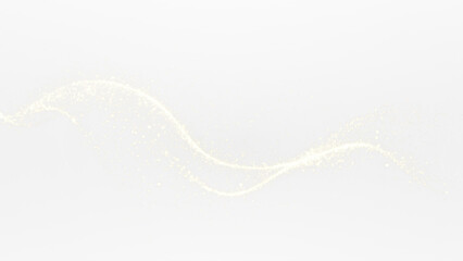 A premium PNG overlay featuring shimmering golden waves and transparent glitter for elegant photo effects.