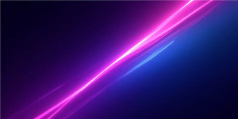 Abstract diagonal neon light streaks in pink and blue against a dark background