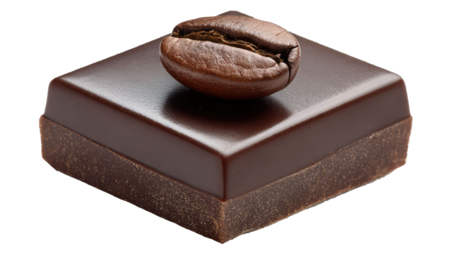 Square with Coffee Bean Mold
