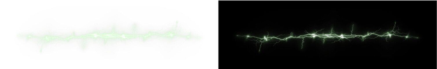 High-quality PNG overlay featuring glowing lightning and electric arcs, perfect for sci-fi and weather-themed visuals.