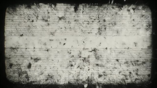 Textured grayscale rectangle with horizontal lines and distressed marks