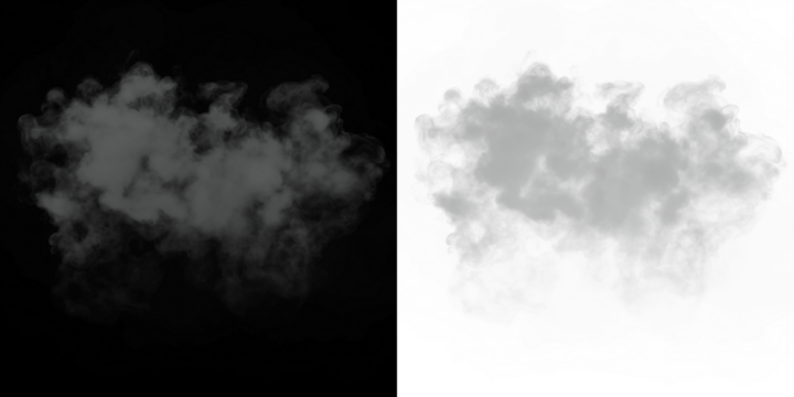 Smoke PNG Overlay for Photo and Illustration Effects on transparent background