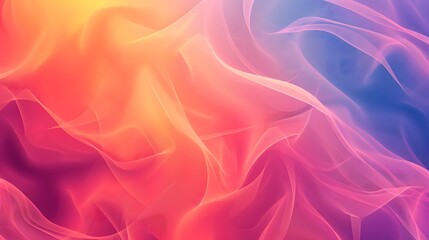 Obraz premium Modern Abstract Design of Gradient Mesh with Vibrant Color Flow and Visual Elegance