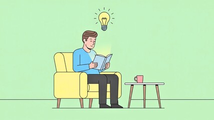 Reading Book for Inspiration and Idea Generation