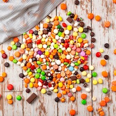 Halloween Candy Spread