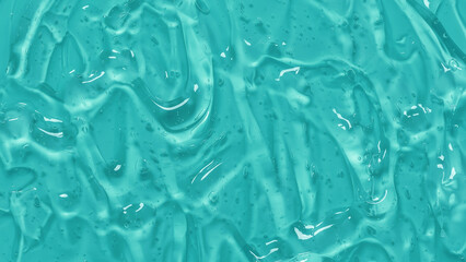 Transformative Teal, the cosmetic gel texture of the trending color of 2026