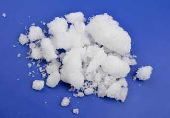 Camphor is a waxy, colorless solid with a strong aroma