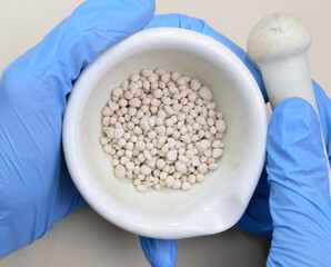 Magnesium sulfate hydrate or magnesium sulphate hydrate MgSO4-H2O.