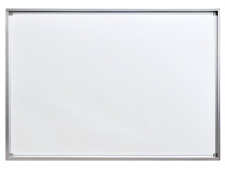 white billboard on white background