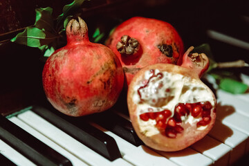 Very tasty fruit still life