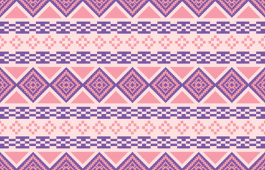 Christmas and New Year green and white seamless pattern, fairytale pixel pattern in white and green with Nordic snowflakes for winter hats, ugly sweaters, jumpers. wallpaper, paper or other design	