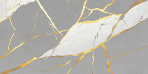 PNG Black and white marble background with golden veins elegant luxury design.