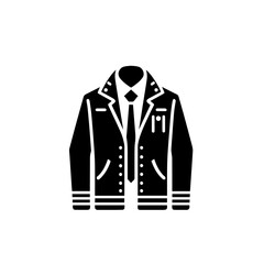 Classic Bomber Jacket Vector Illustration