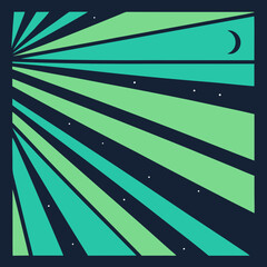 abstract grunge background with rays