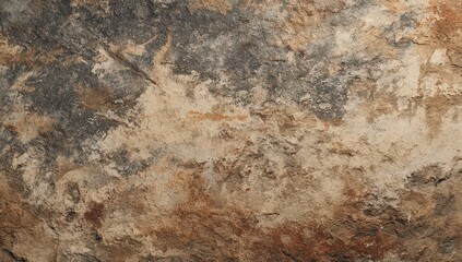 Obraz premium Textured Rustic Surface with Varying Tones of Brown and White Displaying Weathered Appearance