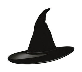 PNG Classic witch hat illustration.
