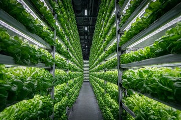Fully automated hydroponic lettuce farm enables year-round production and efficiency Generative AI