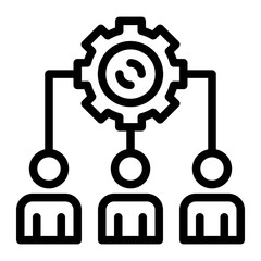 workflow management icon