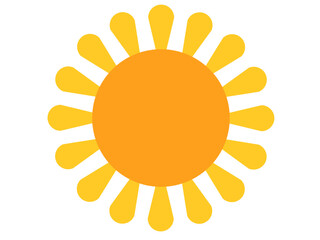 sun doodle for illustration