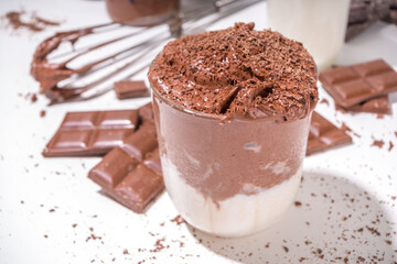 Whipped dalgona hot chocolate