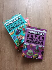 Naklejka premium Explore the World of Minecraft with 'Super Konstrukcje' and 'Konstrukcje' Books