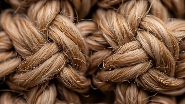Intricate closeup of a woven fiber pattern displaying texture, depth, and subtle tonal variations