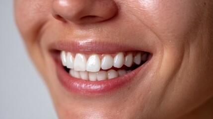 Bright smiles captured in close-up studio photography natural lighting cheerful atmosphere lifestyle concept