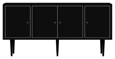 PNG Credenza furniture blackboard sideboard.