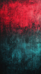 Obraz premium Abstract black gradient background blending red, teal, and blue tones with subtle grain and noise texture. Modern grunge aesthetic perfect for web headers, posters, digital banners, and creative desig