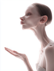 Unusual Fashion Model