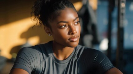 Biomedical wearable sensors integrated into athletic clothing, human performing high-intensity training, emotion of determination visible, representing advanced sports science, biometric data - Powered by Adobe