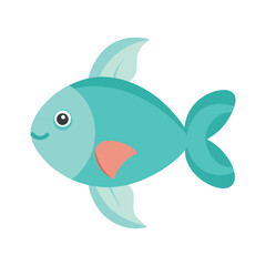 Cute Vector Cupcake With Simple Frosting Flat Design