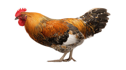 Fototapeta premium Chicken isolated on a white background