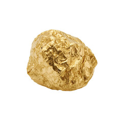 Golden Nugget: A glistening gold nugget, exuding a sense of value and preciousness, ready to be unearthed from the earth's depths.