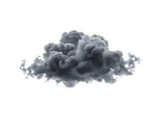 A Dramatic Cloud: A solitary, dark and ominous cloud hangs against a stark backdrop, its swirling form hinting at a brewing storm.