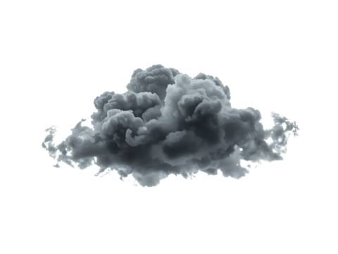 A Dramatic Cloud: A solitary, dark and ominous cloud hangs against a stark backdrop, its swirling form hinting at a brewing storm.