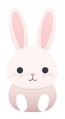 PNG A rabbit animal mammal cute.