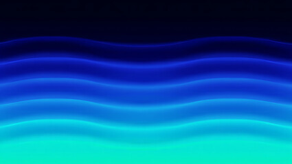 Layered Wavy Lines of Blue and Teal Neon Glow Abstract Background Keywords: abstract, background, wavy, lines isolated on a transparent background