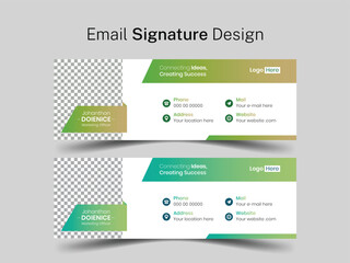 Creative, Business, Email, Signature ,Design,