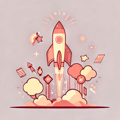 happy birthday card with a girl