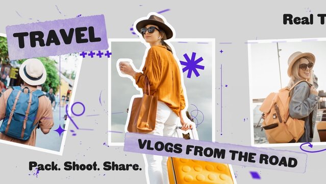 Travel Vlogger Journey Intro