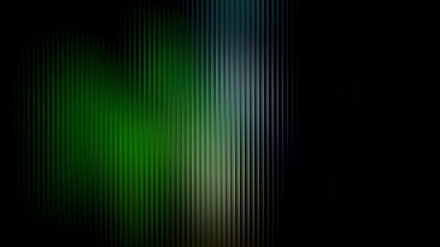 Abstract green vertical lines gradient background with dark shadows dynamic light movement subtle
