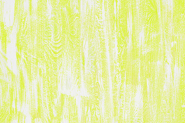 Light green painted wooden background with vertical white and yellow stripes