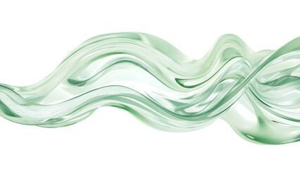 Abstract Wave of Refreshment: An elegant, flowing wave of liquid shimmers, suggesting purity, tranquility, and natural freshness. It evokes a sense of fluid movement and vibrant health.