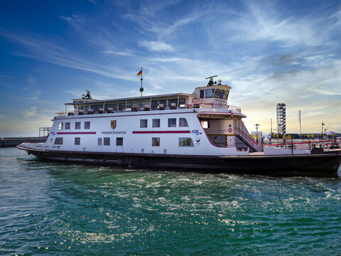 The BSB car ferry Friedrichshafen