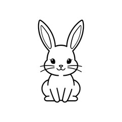 vector bunny illustration