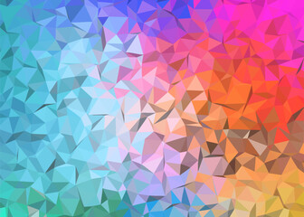 abstract colorful low poly background, abstract geometric background, abstract triangle background	