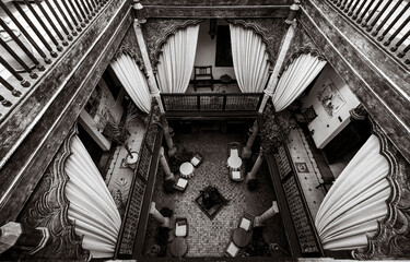 Inside
