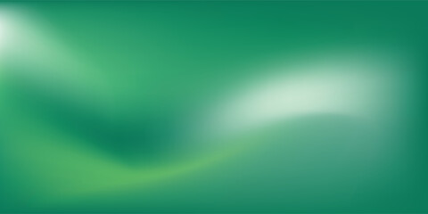 Aesthetic Gradient background in green tones